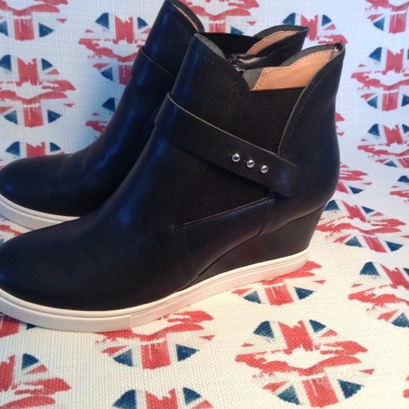 linea paolo freshton high top wedge sneaker